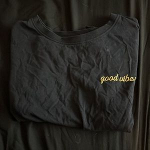 🖤 Good Vibes Crop Top 🖤